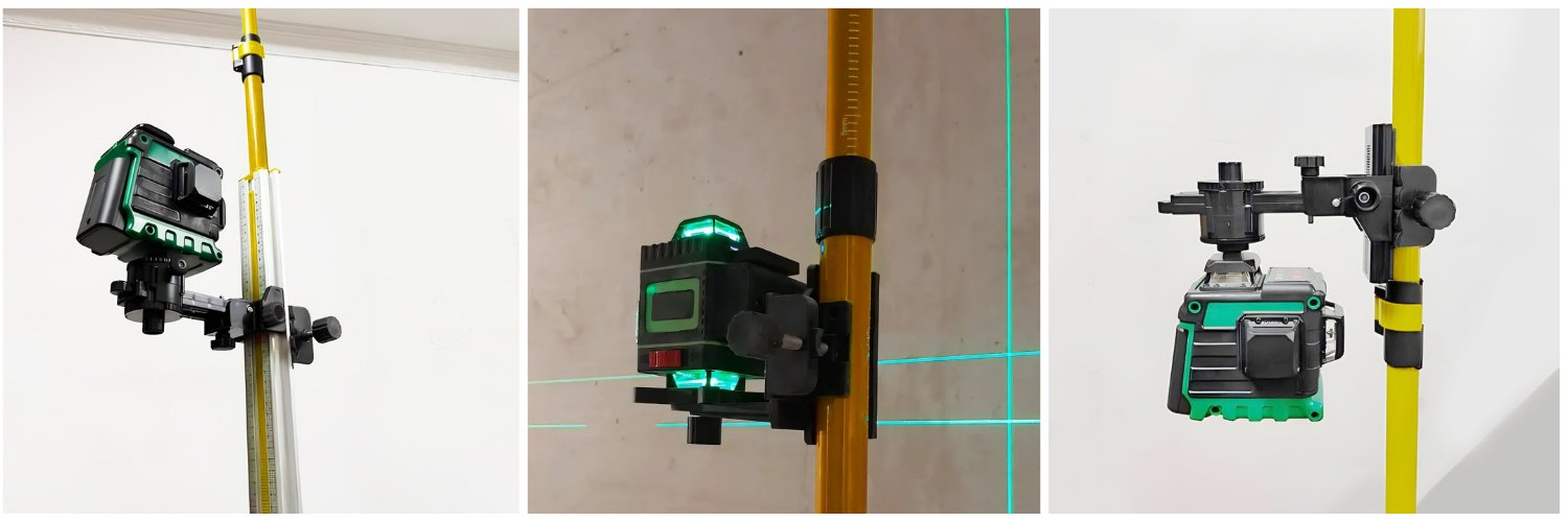 Teleskopinis nivelyro stovas